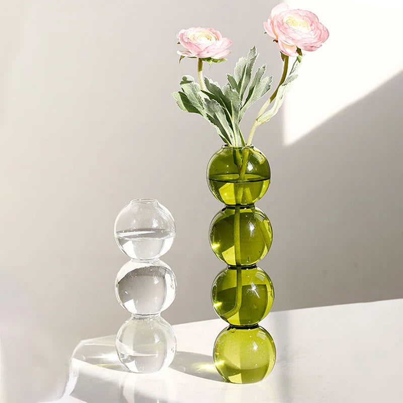 Stained Glass Bubble Vase