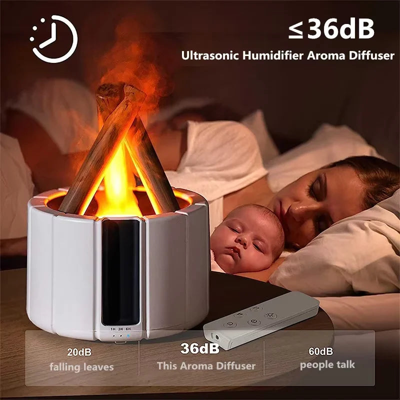 Campfire Flame Aroma Diffuser Humidifier