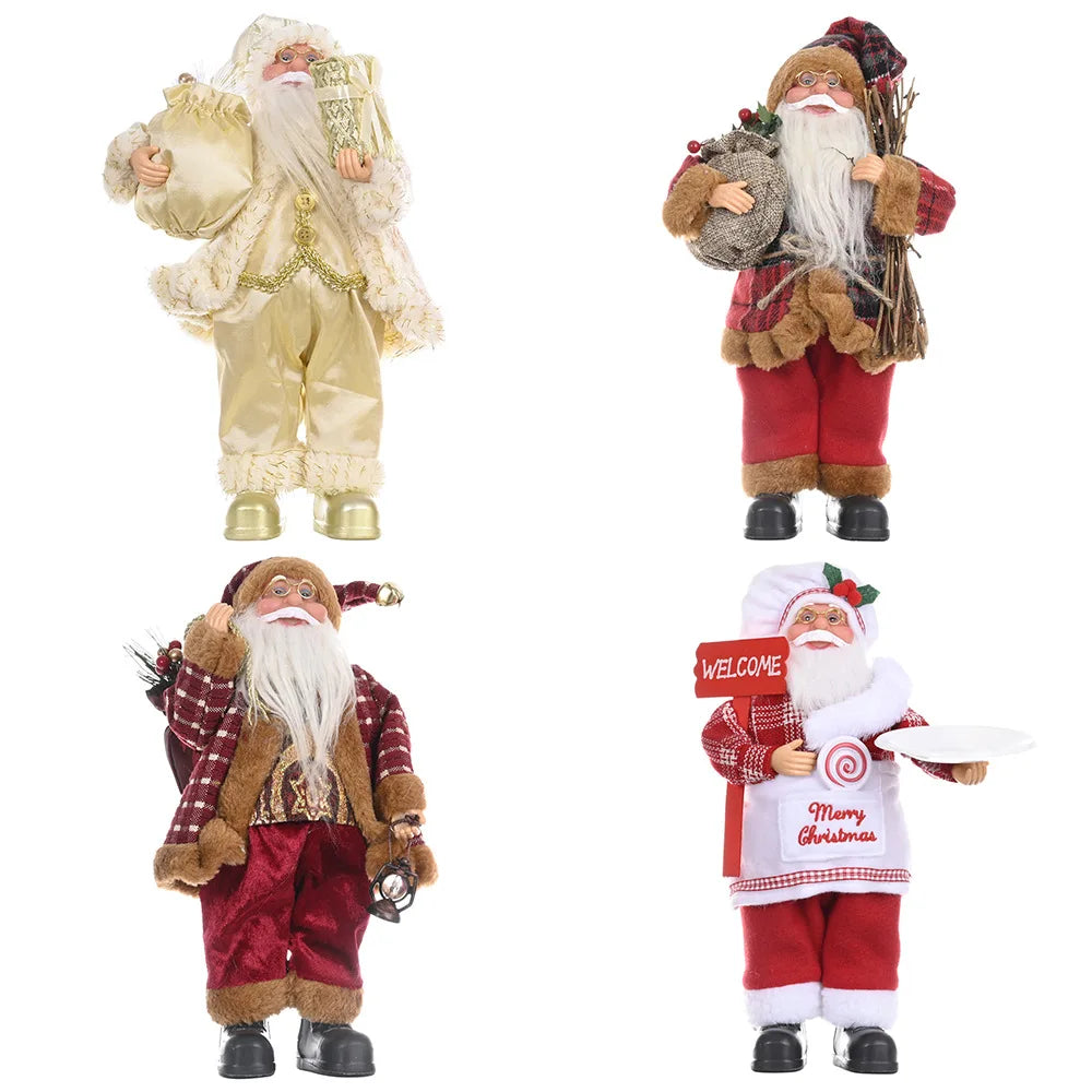 New Big Santa Claus Doll Children Xmas Gift Christmas Tree Decorations Home