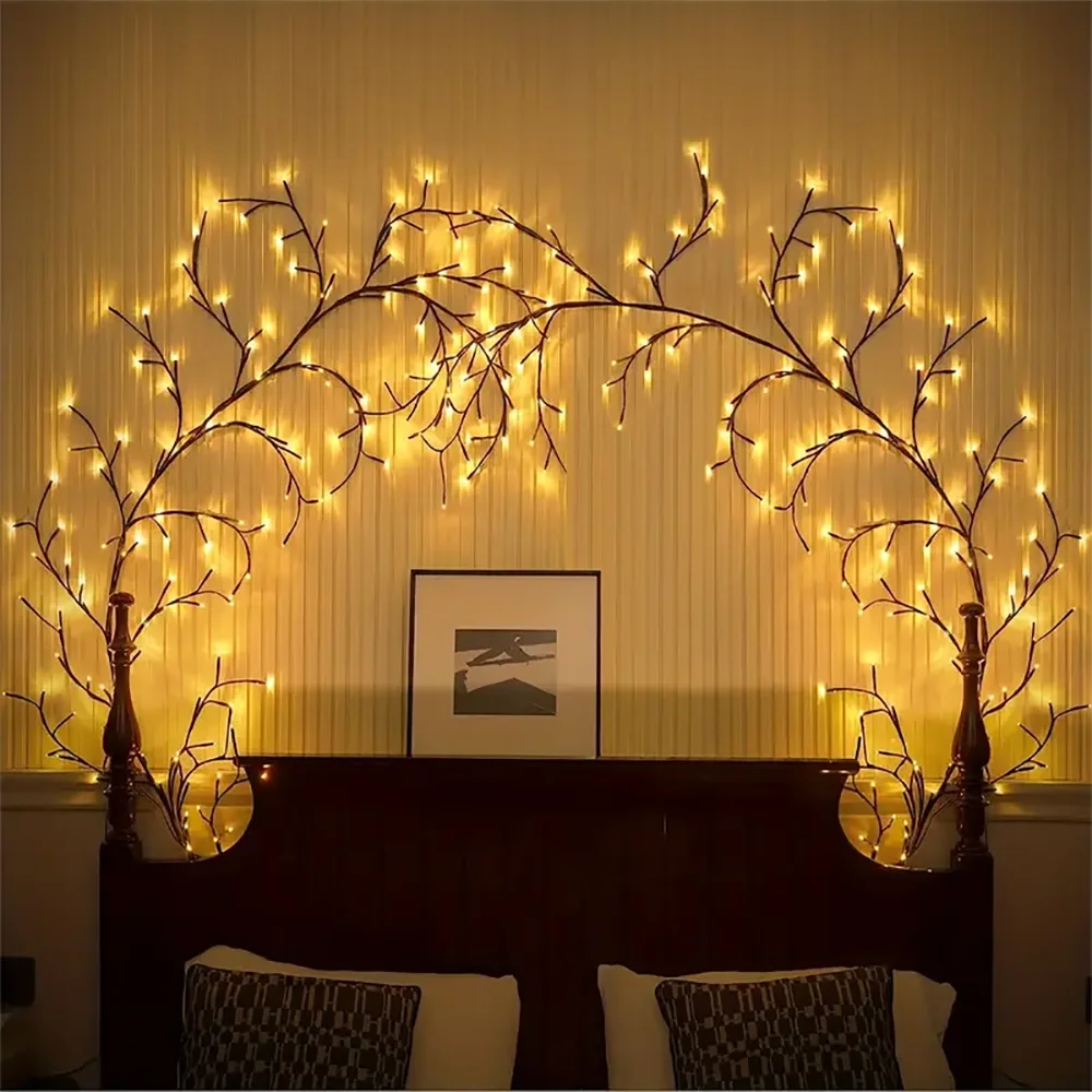 96LED Willow Vine Tree Branch Lamp