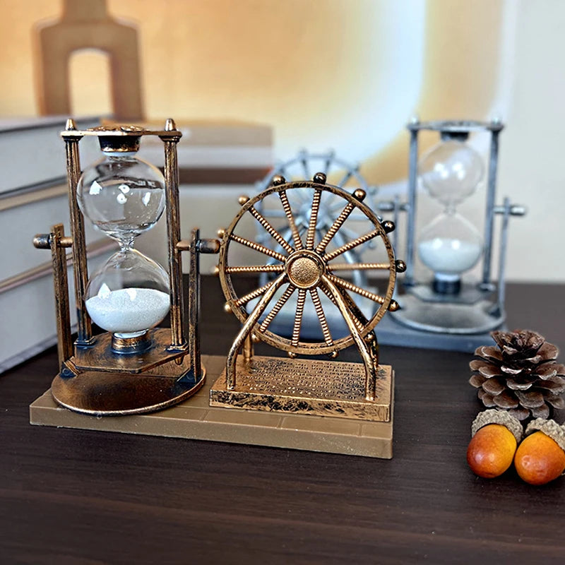 Retro Ferris Wheel Quicksand Hourglass