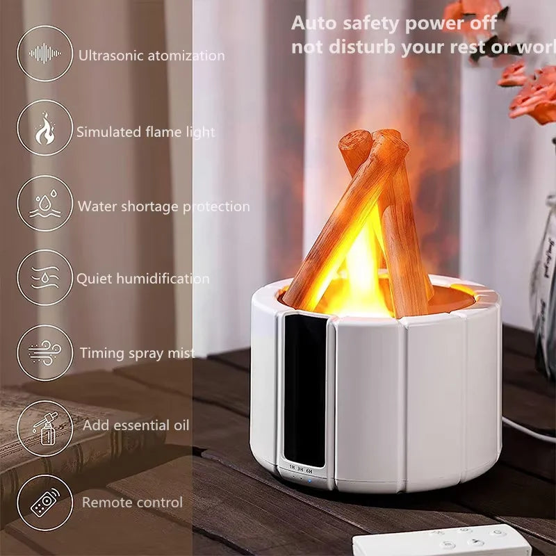 Campfire Flame Aroma Diffuser Humidifier