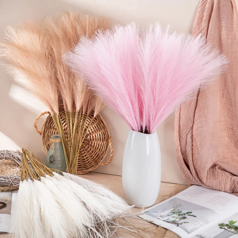 Boho Artificial Pampas Grass Bouquet