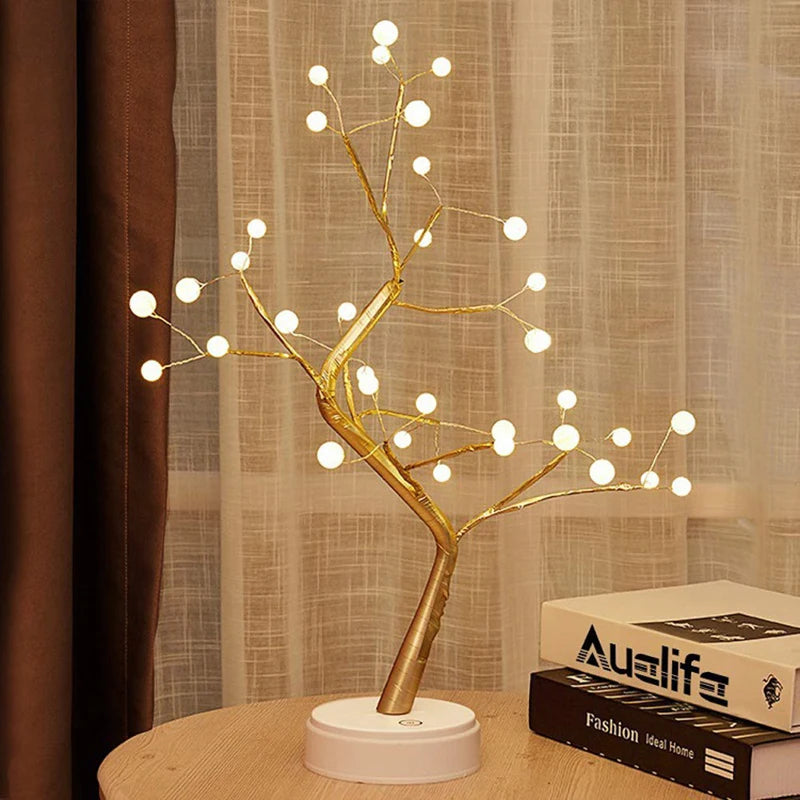 LED Bonsai Tree Table Lamp