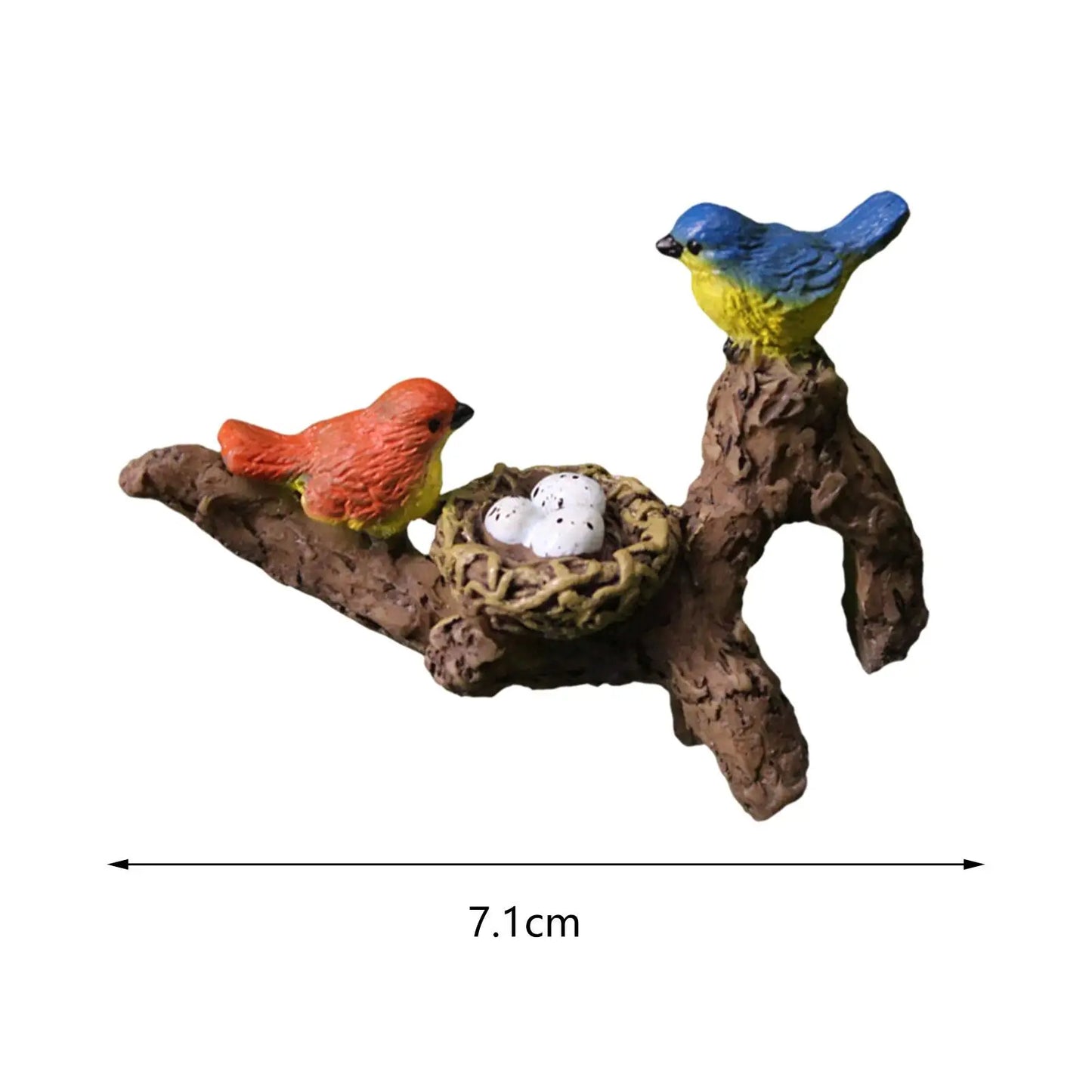 Micro Landscape Bird Branch Ornament