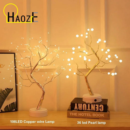 LED Bonsai Tree Table Lamp