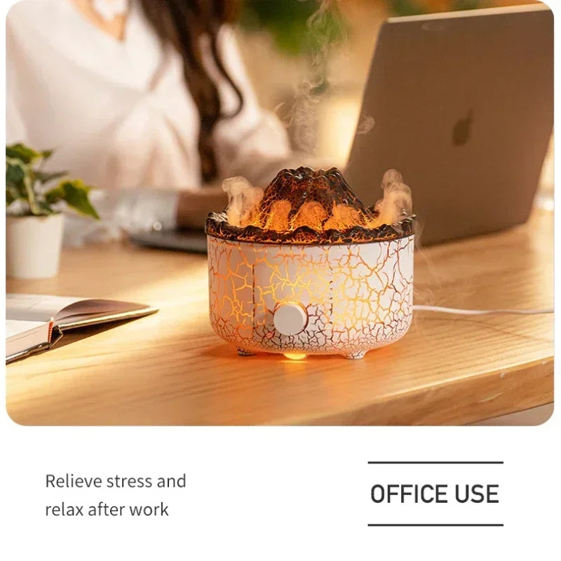 Lava Volcano Aroma Diffuser Humidifier