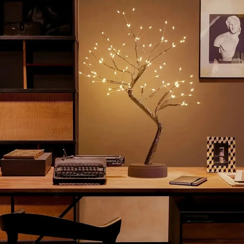 LED Bonsai Tree Table Lamp